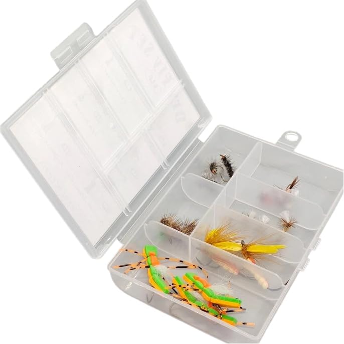 18Pcs Dry Fly Fishing Lures Kit - Professional Assorted Topwater Fly Set
