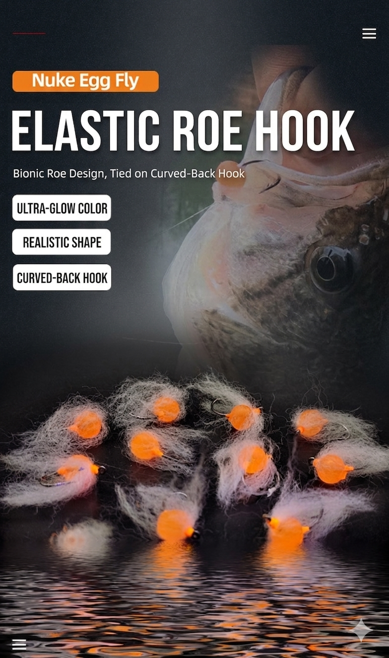 12pcs Soft Egg Fly Fishing Lures Set - High Buoyancy Roe Patterns - Size #10/#14 Carbon Steel Hooks - Premium Glo Bug Nymphs for Trout, Salmon & Steelhead Fishing