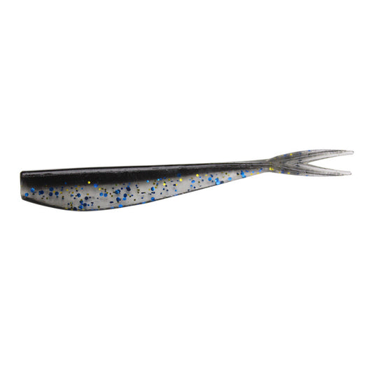 Lure Soft Bait – Split-Tail Lifelike Soft Fish, 7cm / 1.2g Mini Dual-Color Soft Plastic Lure (Hooks Not Included)