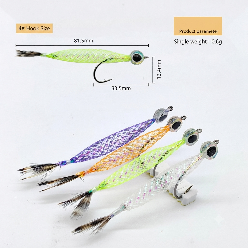 Pro-Series Baitfish Streamer – Holographic Mylar Tube Fly for Bass, Pike & Striper, Size 4, Hand-Tied Precision