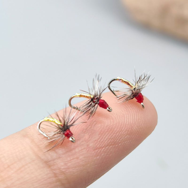 DZ Angling | Size #20 Slow-Sinking Emerger & Dry Fly – 10-Pack Hand-Tied Micro Flies for Wary Trout
