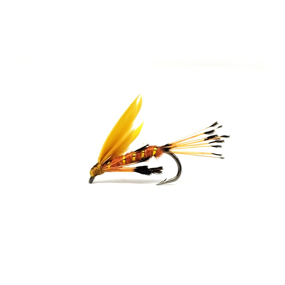 DZ Angling | 10-Pack|Hand-Tied Wet Fly Fishing Lures - Premium Trout and Panfish Stream Flies with Sharp Barbed Hooks (#14)