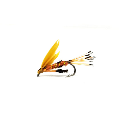 DZ Angling | 10-Pack|Hand-Tied Wet Fly Fishing Lures - Premium Trout and Panfish Stream Flies with Sharp Barbed Hooks (#14)