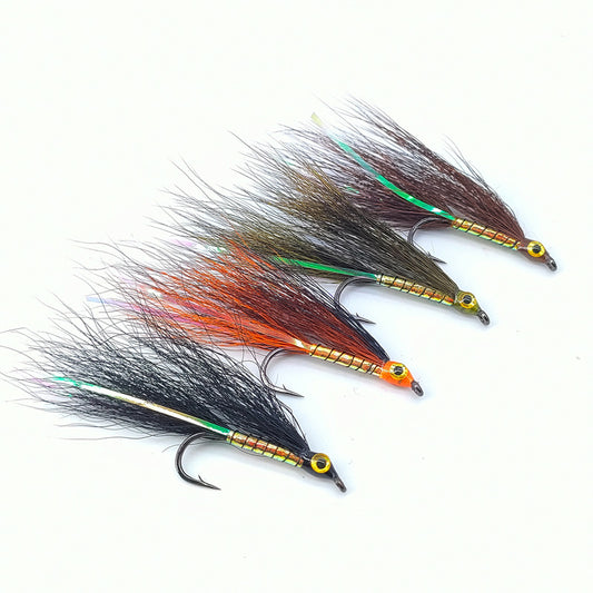 Deceiver Fly Fishing Lures Saltwater Streamer Flies - Hand Tied Realistic Baitfish for Tarpon, Pike, Bass, Snook, Redfish