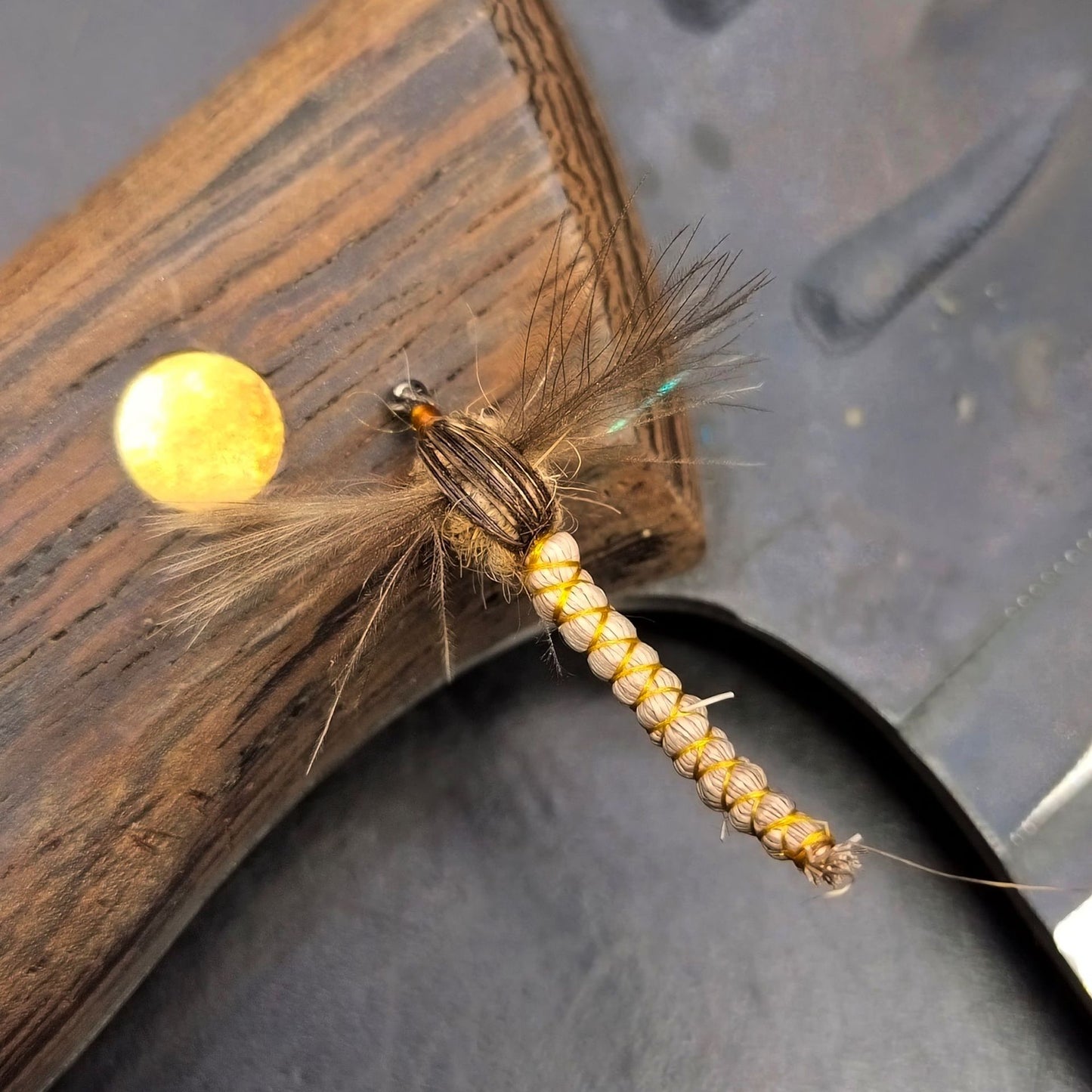 Professional Hand-Tied Mayfly Dry Fly Assortment (5-Pack) | Realistic Adult Mayfly Imitation with CDC & Deer Hair for Trout Fishing