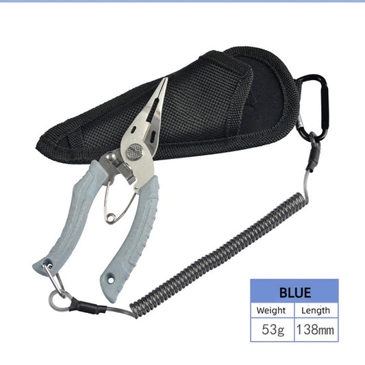 Mini Lure Pliers for Finesse Fishing – Japanese-Style Micro Tackle Hook Remover & Split Ring Opener, Ultra-Compact Fishing Pliers for Light Lure Anglers