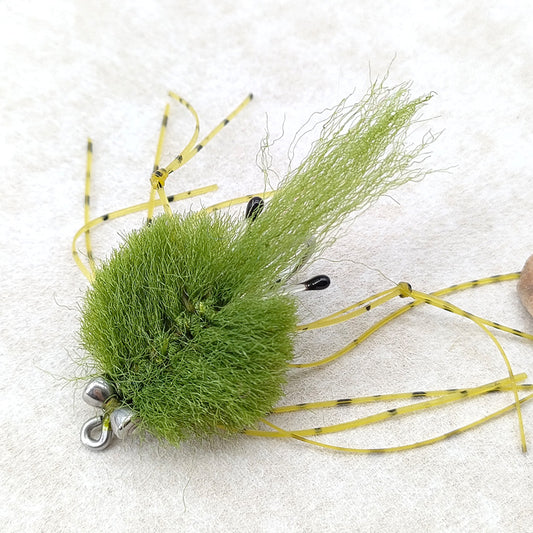 Realistic Saltwater Crab Fly - Professional Crustacean Pattern for Bonefish, Tarpon, and Sea Trout,Saltwater Flies, Size 2/0# High-Carbon Hook