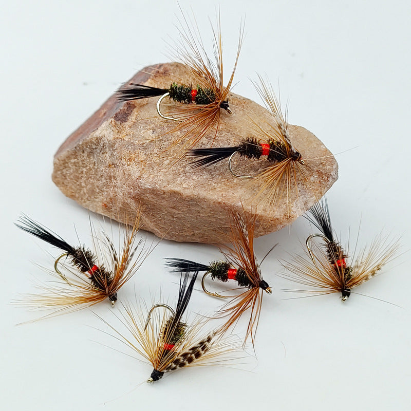 24/40-Pack Classic Royal Wulff Wet Fly - Size 12# Hook - Life-Like Mimicry for Trout, Salmon & Predatory Fish, Fly Assortments