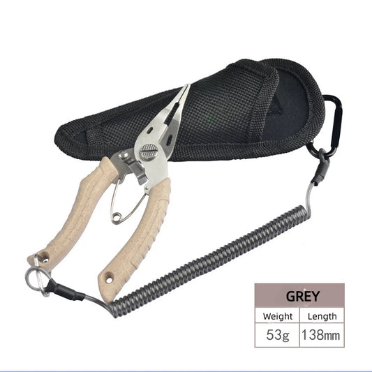 Mini Lure Pliers for Finesse Fishing – Japanese-Style Micro Tackle Hook Remover & Split Ring Opener, Ultra-Compact Fishing Pliers for Light Lure Anglers